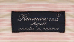 Finamore Napoli Pink Striped Shirt - Slim - (201803155) - Parent