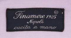 Finamore Napoli Lavender Purple Solid Shirt - Slim - (2018030133) - Parent