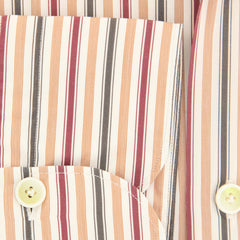 Finamore Napoli Orange Shirt - Extra Slim - (FN-SEAT04409703LZ) - Parent