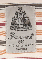 Finamore Napoli Orange Shirt - Extra Slim - (FN-SEAT04409703LZ) - Parent