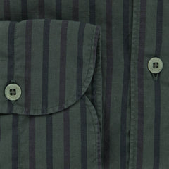 Finamore Napoli Green Shirt - Extra Slim - L/L - (26SEN01092204)