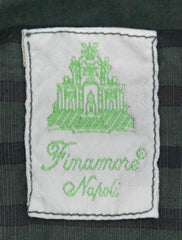 Finamore Napoli Green Shirt - Extra Slim - L/L - (26SEN01092204)