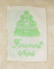 Finamore Napoli Beige Shirt - Extra Slim - 15.5/39 - (26SEN01166402)