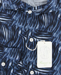 Finamore Napoli Blue Shirt - Extra Slim - 15.75/40 - (SEN08033103)