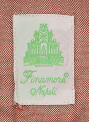 Finamore Napoli Orange Shirt - Extra Slim - 15.75/40 - (SEN08115706)