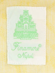 Finamore Napoli Yellow Shirt - Extra Slim - 16/41 - (SEN08116803)
