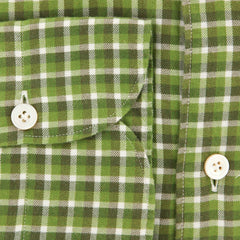 Finamore Napoli Green Shirt - Extra Slim - 16/41 - (SEN98009104)