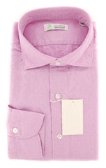 Finamore Napoli Pink Foulard Shirt - Slim - 15.75/40 - (28008111406)