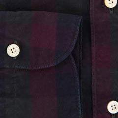 Finamore Napoli Burgundy Red Shirt - Extra Slim - (F118184) - Parent