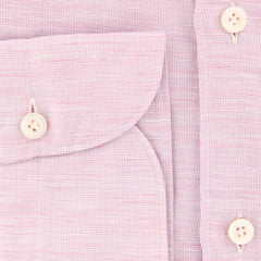 Finamore Napoli Pink Fancy Shirt - Extra Slim - (201802266) - Parent