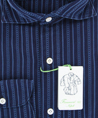 Finamore Napoli Dark Blue Shirt - Extra Slim - (FNTYO10441761SIMZ) - Parent