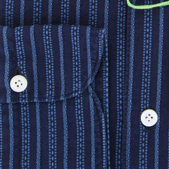 Finamore Napoli Dark Blue Shirt - Extra Slim - (FNTYO10441761SIMZ) - Parent