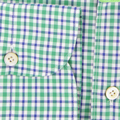 Finamore Napoli Green Plaid Shirt - Extra Slim - (FNTYOLUIGIZ1) - Parent