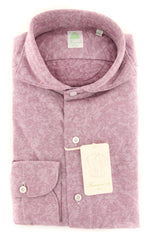 Finamore Napoli Purple Fancy Shirt - Extra Slim - (2018031326) - Parent
