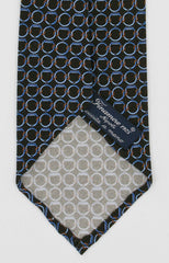 Finamore Napoli Brown Silk Tie