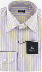 Finamore Napoli Lavender Purple Shirt 15.75/40