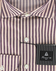 Finamore Napoli Purple Shirt 15.75/40