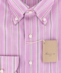 Finamore Napoli Pink Shirt 16/41