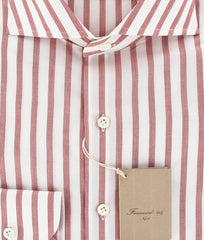 Finamore Napoli Red Shirt 15.75/40