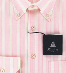 Finamore Napoli Pink Shirt 15.75/40