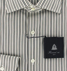 Finamore Napoli Brown Shirt 15.75/40