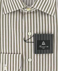 Finamore Napoli Brown Shirt 15.75/40