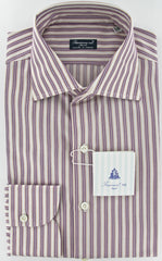 Finamore Napoli Purple Shirt 15.75/40