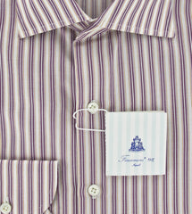 Finamore Napoli Purple Shirt 15.75/40
