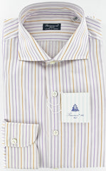 Finamore Napoli Lavender Purple Shirt 15.75/40