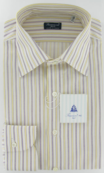 Finamore Napoli Lavender Purple Shirt 16/41