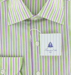 Finamore Napoli Green Shirt 15.5/39