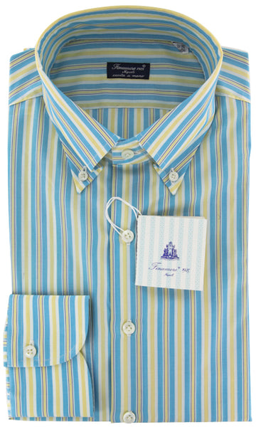 Finamore Napoli Light Blue Shirt 16/41