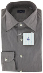 Finamore Napoli Brown Shirt 15.75/40