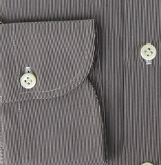 Finamore Napoli Brown Shirt 15.75/40