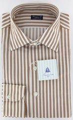 Finamore Napoli Orange Shirt 15.75/40