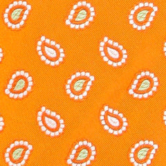Finamore Napoli Orange Tie