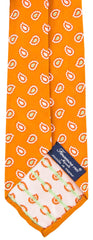 Finamore Napoli Orange Tie