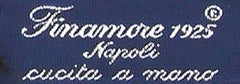 Finamore Napoli Orange Tie