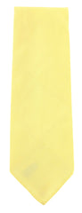 Finamore Napoli Yellow Solid Tie - 3.5" x 59" - (TIESLDX211)