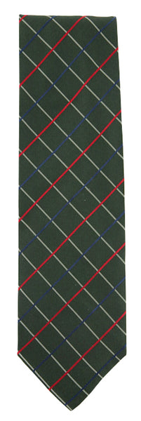 Finamore Napoli Dark Green Fancy Tie - 3" x 56" - (TIEFCYX237)