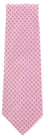 Finamore Napoli Pink Silk Tie