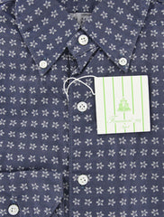 Finamore Napoli Navy Blue Shirt - Extra Slim Fit - 16/41