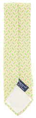 Finamore Napoli Green Geometric Tie - 3" x 57" - (TIEGEOX269)