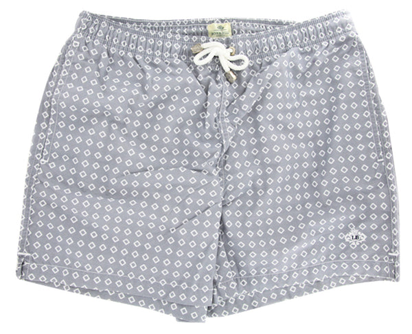 Luigi Borrelli Gray Swimwear Large/Large