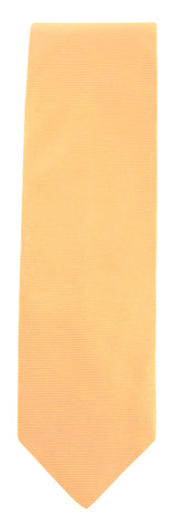 Luigi Borrelli Orange Silk Tie