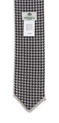 Luigi Borrelli Beige Silk Tie