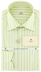 Luigi Borrelli Green Shirt 15.75/40