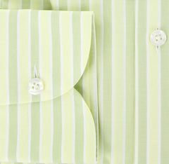 Luigi Borrelli Green Shirt 15.75/40