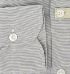 Luigi Borrelli Gray Striped Shirt - Extra Slim - M/M - (MA4970030CLAUDIO)