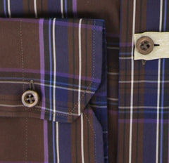 Luigi Borrelli Brown Shirt 16.5/42